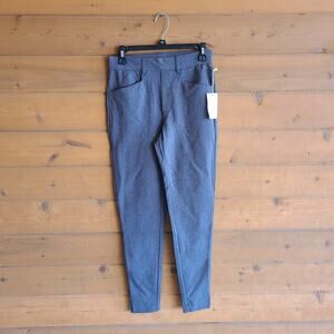 Grace & Lace Gray Pull On Slim Dress Casual Pant NWT 2/4 Slim Taper Fit Grey